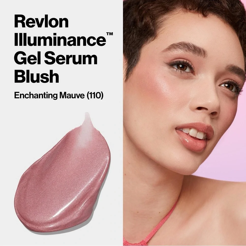 Revlon Illuminance Gel Serum Blush in Enchanting Mauve ⚡️